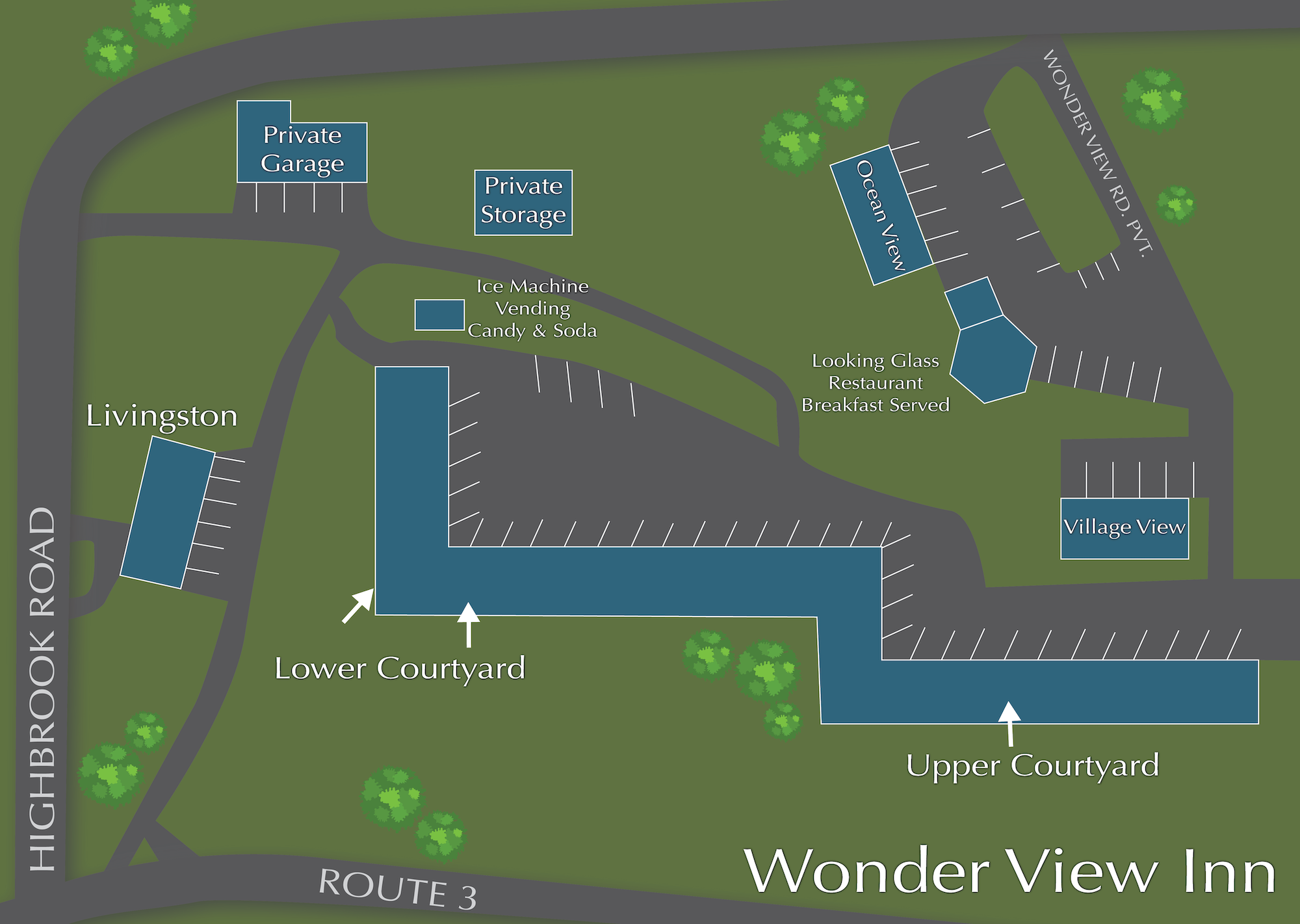 wonder view bar harbor property map