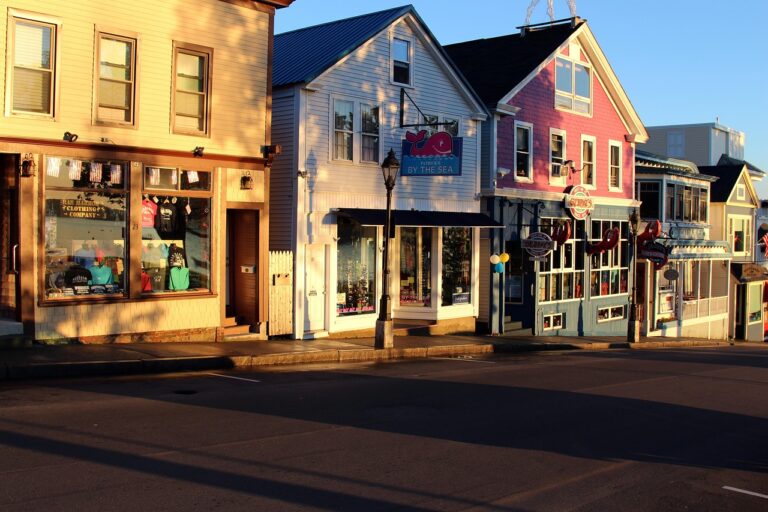 Downtown Bar Harbor, Maine