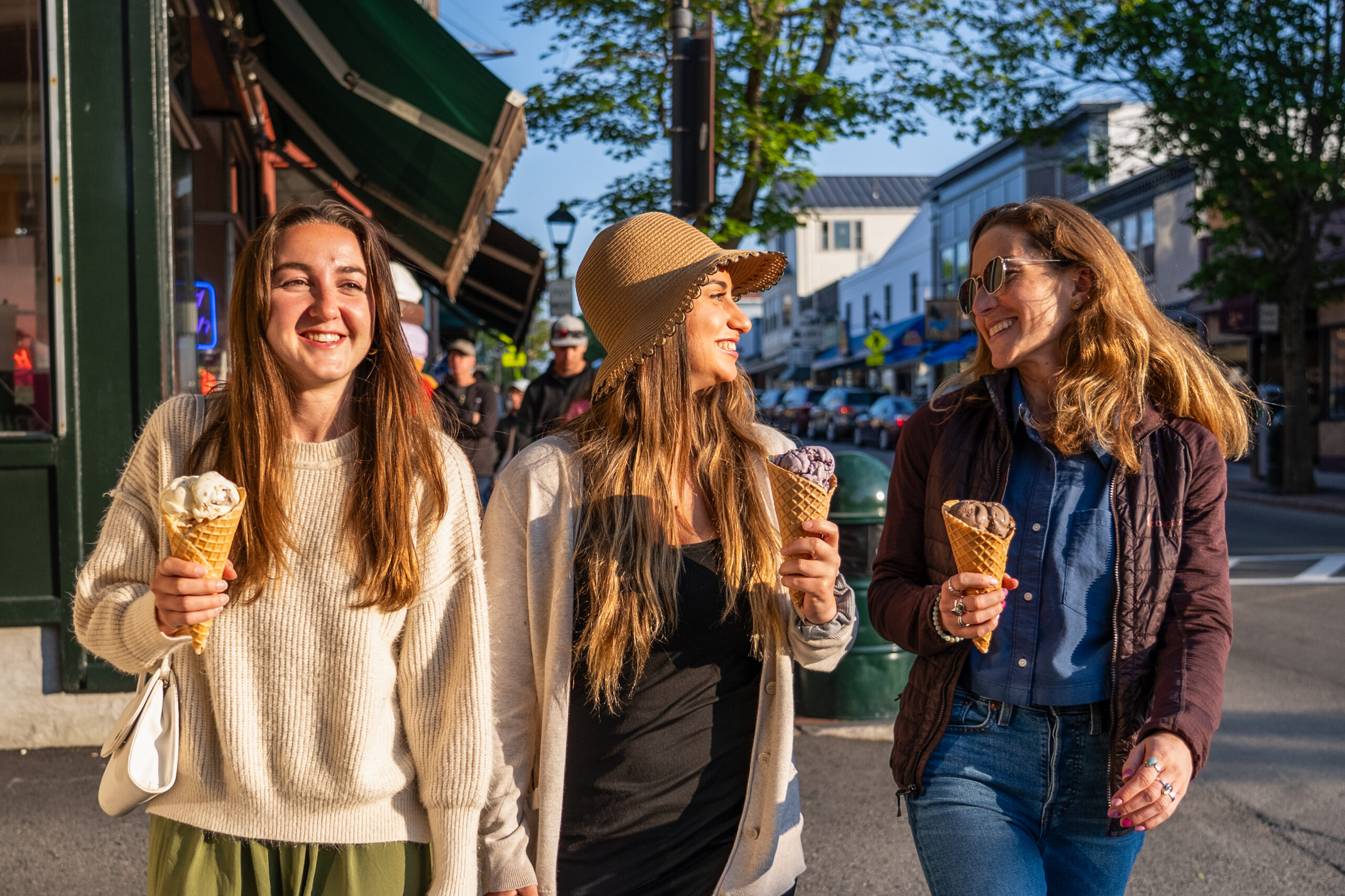 Downtown Bar Harbor, Maine