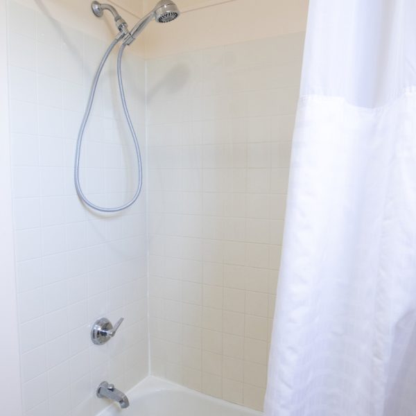 Our Rooms at Livingston House Building Shower | Bar Harbor Collection