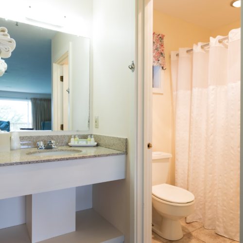 Ocean View Building Bathroom | Bar Harbor Collection