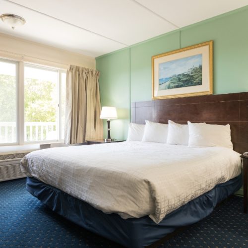 Our Rooms Upper Courtyard Building King | Bar Harbor Collection