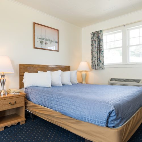 Our Rooms Upper Courtyard Building Two Twins and Queen | Bar Harbor Collection